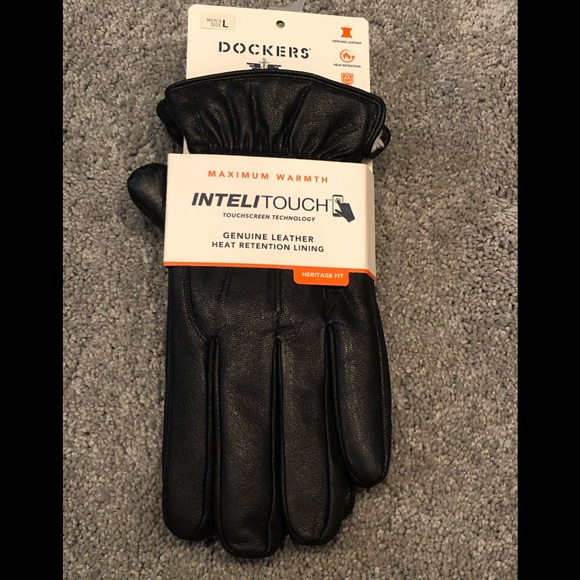 Dockers Other - NWT Men’s Dockers Lined Leather Gloves.